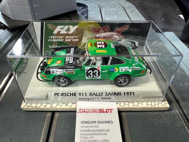 Fly E2068 Porsche 911#33 Rally Safari 1971 Edicion Limitada